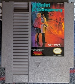 The Mafat Conspiracy 1990 100% Complete Nintendo Game. BEAUTIFUL BOX! NES CIB