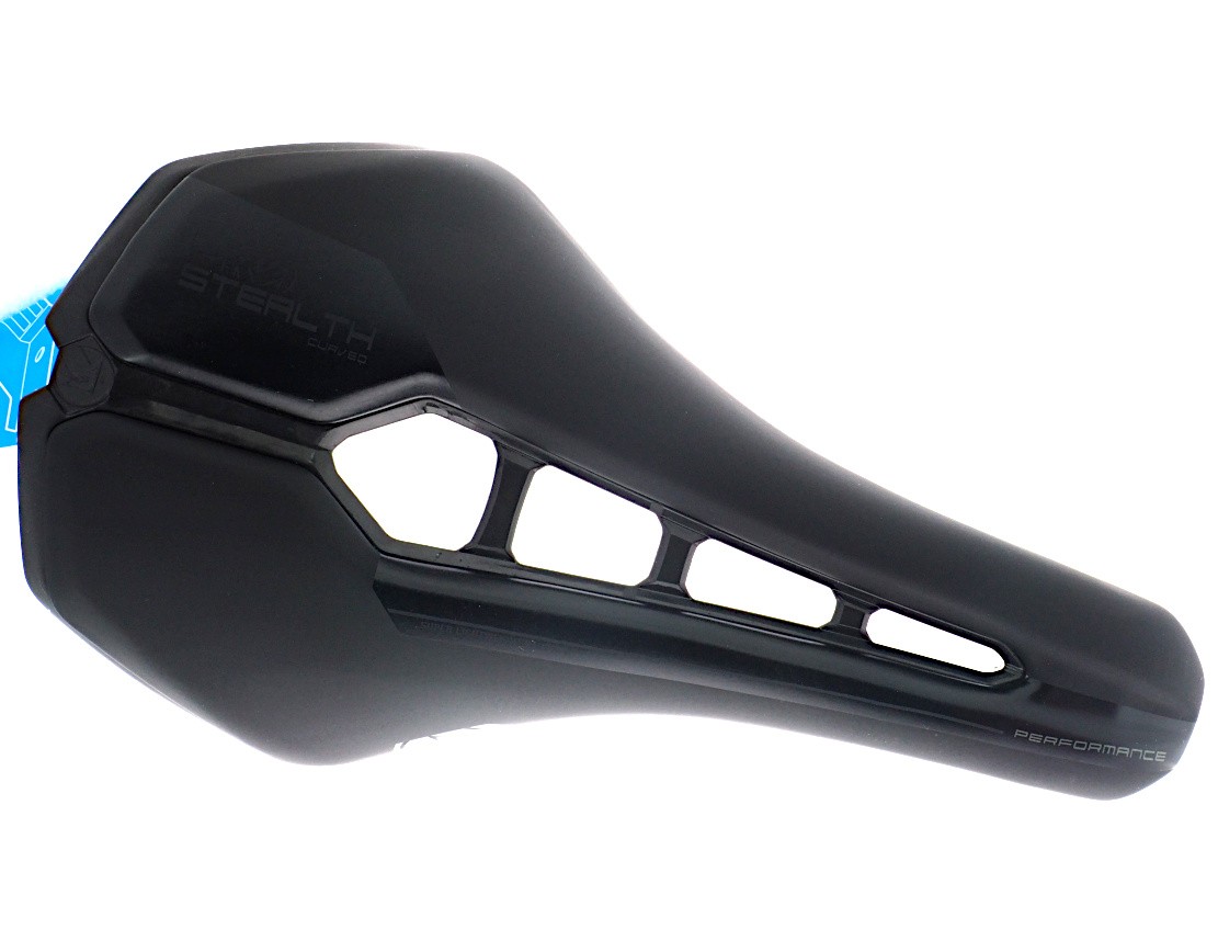 SHIMANO PRO Stealth Curved Performance SADDLE, Stainless Rai
