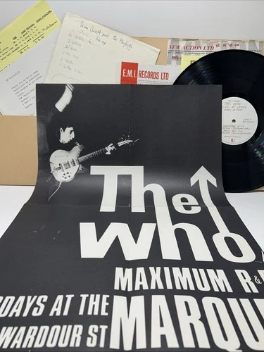 The Who LP LIVE AT LEEDS 1970 DECCA DL 79175; GATEFOLD with inserts EXCELLENT!
