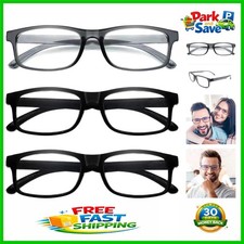 3 Pack Blue Light Blocking Reading Glasses with UV400 Protection - Stylish  ...