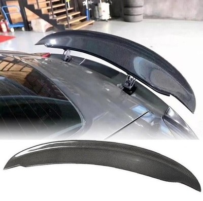 For Porsche 981 Boxster Cayman Coupe 13-16 Real Carbon Rear Trunk Spoiler Wing