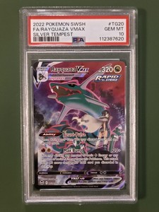 Rayquaza Vmax Alt Art Silver Tempest Psa 10 for sale | eBay