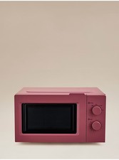 Pink 17L Manual Microwave