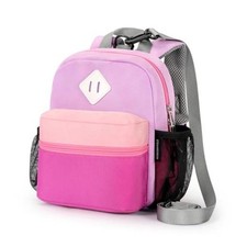 Toddler Backpack Leash for 1-3: Backpack with Leash - 9.5"H Taro Purple Pink