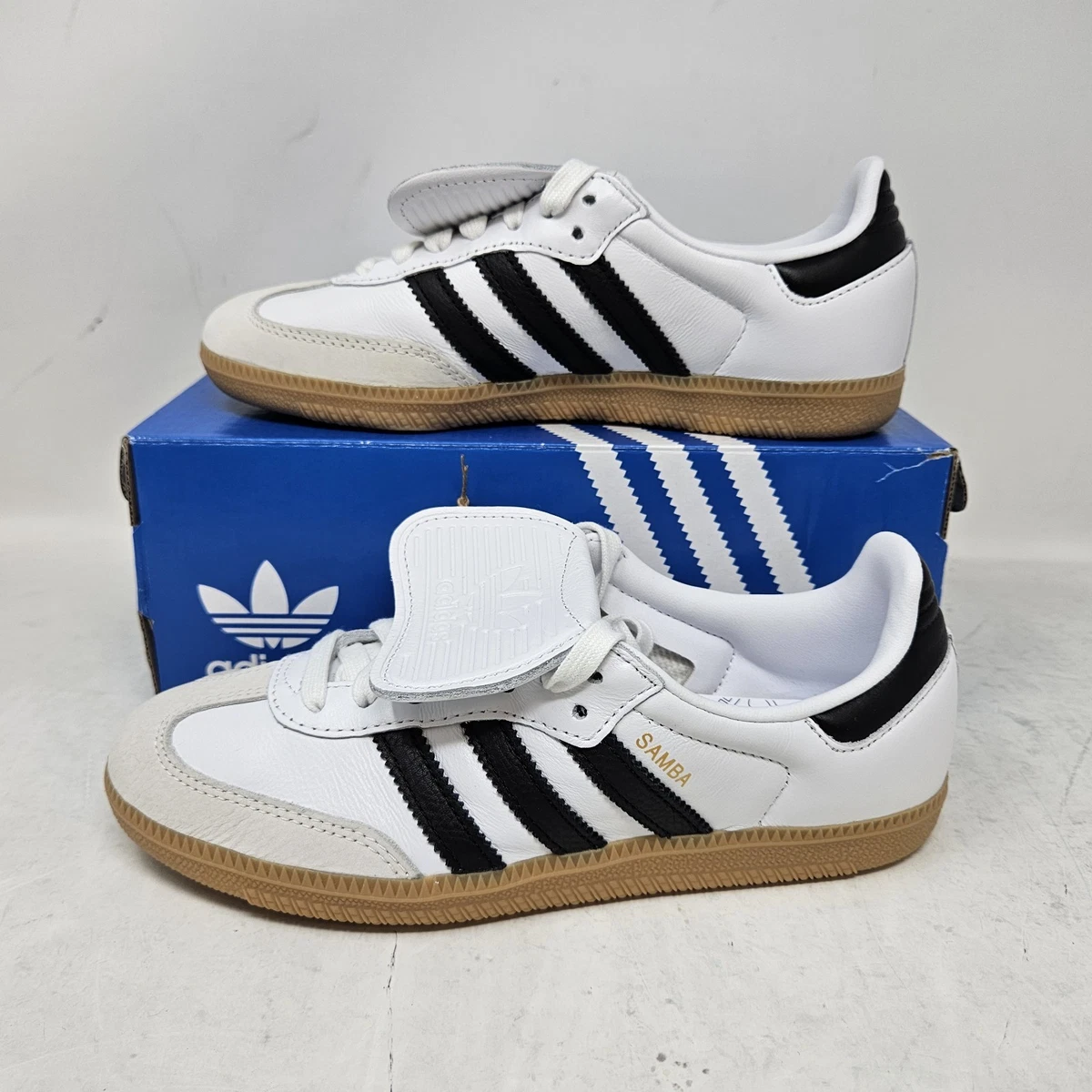 adidas Samba LT White Black Gum W for sale | eBay