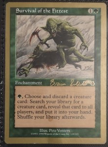 Mtg Survival of the Fittest | eBay