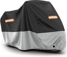 Favoto Motorcycle Cover Waterproof Outdoor - All Season Sun Protection Universal
