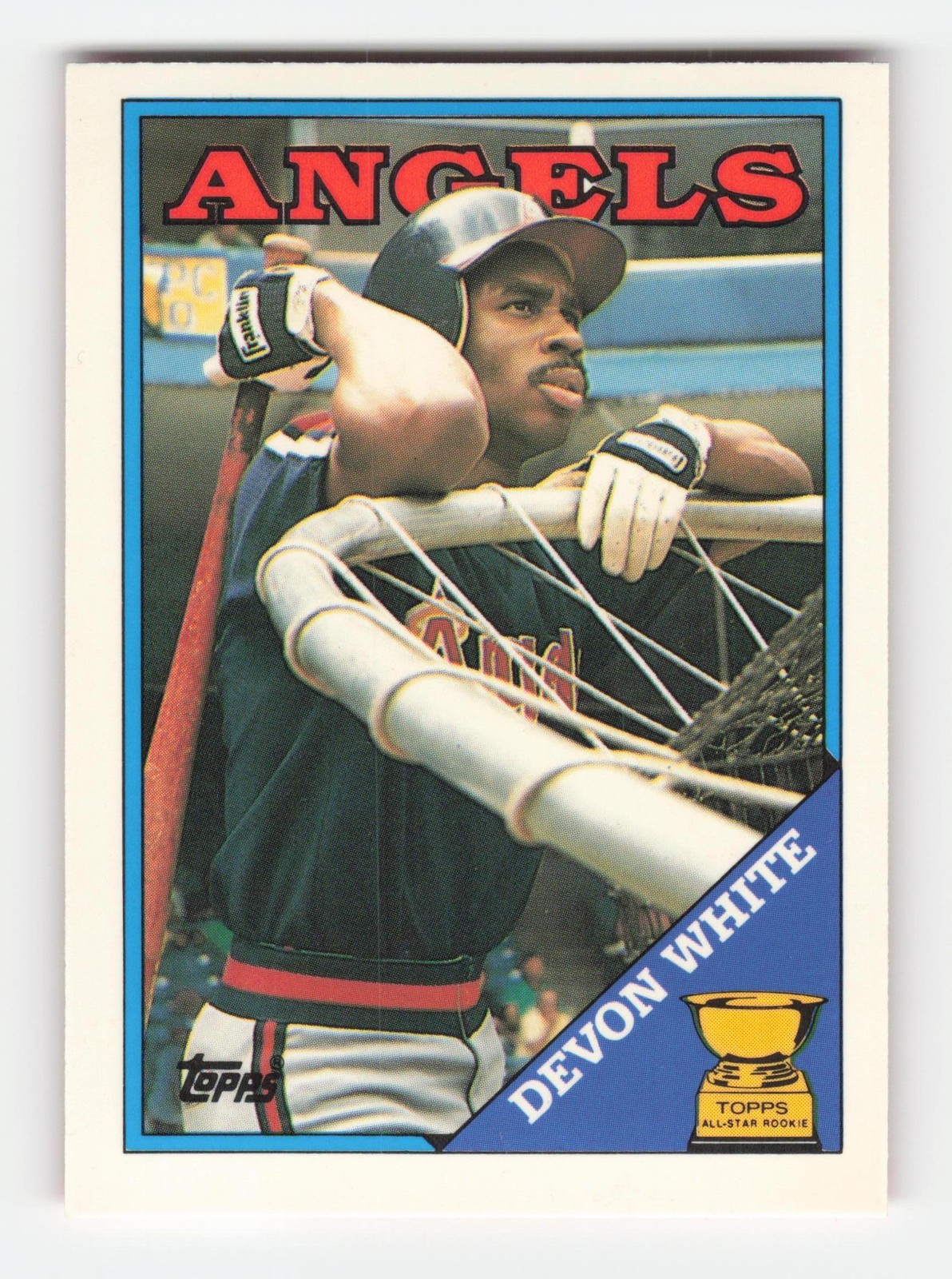 1988 Topps Collector's Edition (Tiffany) #192 Devon White Near Mint or Better