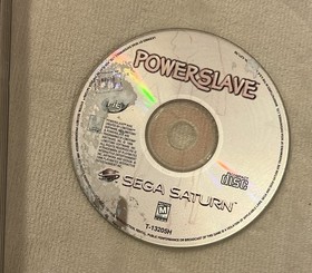 Powerslave (Sega Saturn, 1996) CIB Complete Untested READ