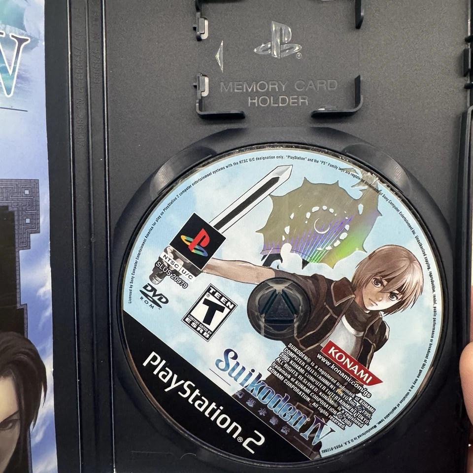 Suikoden IV Sony PlayStation 2, 2005 Complete CIB - Tested - Image 4 of 4