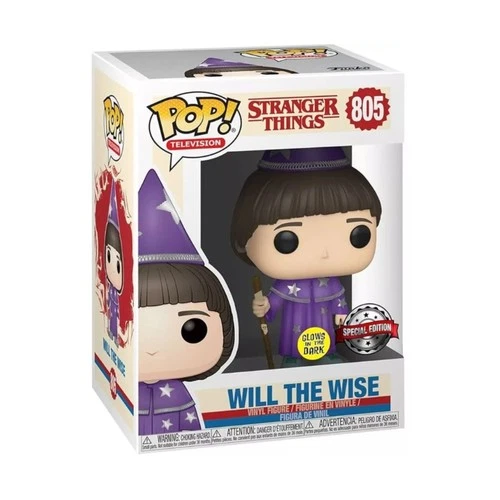 Funko Stranger Things Pop Will The Wise (Glows in the Dark) VG+/NM