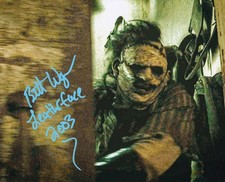 BRETT WAGNER signed autograph 20x25cm CHAINSAW in person autograph LEATHERFACE