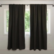 Sleepout Home Blackout Curtain   Charcoal 50x84 Panel   100 OEKO-TEX