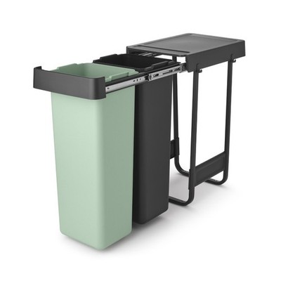 Brabantia Sort & Go In-Cabinet Bin, 2 x 30L-Williams Sonoma|44326