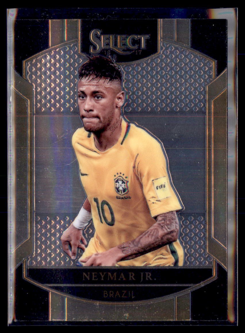 2016-17 Panini Select Soccer Neymar Jr Brazil 21