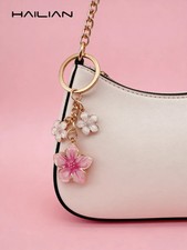 1pc Sakura Keychain Cherry Blossom Bag Charm Lightweight Gift