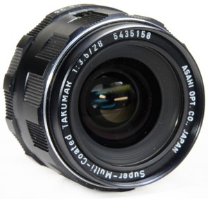 M42 Pentax Super-Multi-Coated Takumar 28mm 3.5