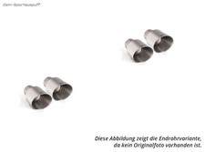 Milltek Sportauspuff Porsche Macan 2.9 GTS + Turbo je 2x115mm Titan matt