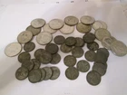 Mixed Lot of 40% Silver Coins, 15 Kennedy Half Dollars, and 32 War Nickels