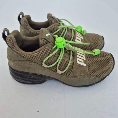 Puma Cell Regulate Sneaker UK 5 grün Jungen Running leicht Performance