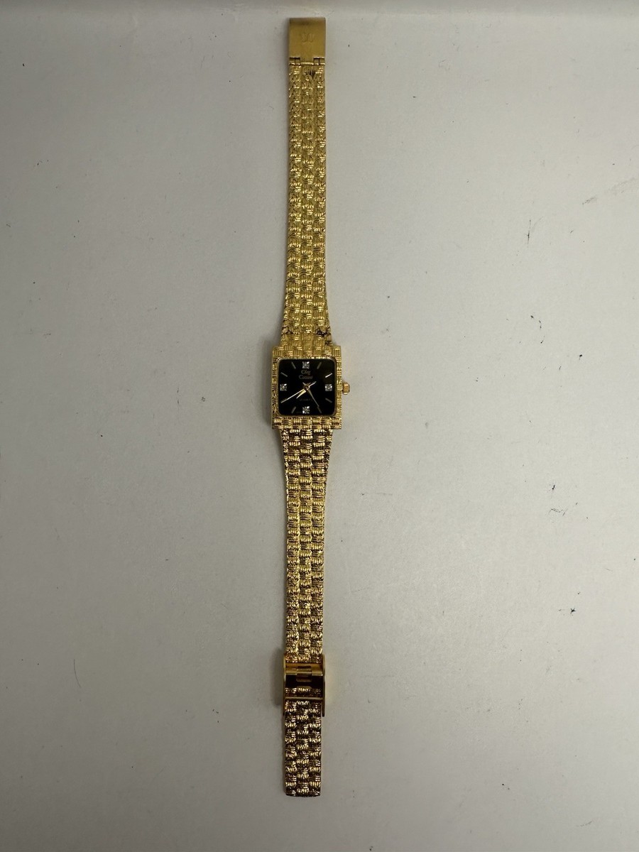 Oleg Cassini 31-528 Ladies Watch New Battery 19MM 7\