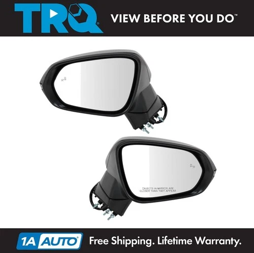 TRQ Mirror Set Fits 2015-2017 Lexus NX200t NX300h