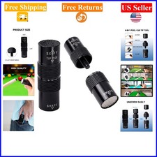 Multi-Function Aluminum Billiard Cue Tip Tool with Joint Protector - 3-in-1