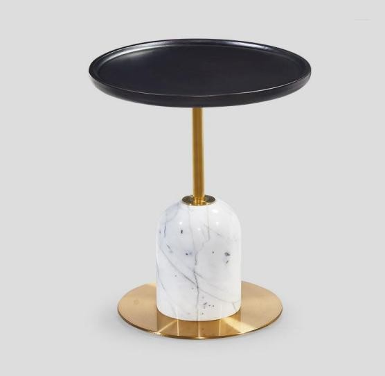 Designer Couchtisch Beistelltisch Wohnzimmer Tisch MöBel Rund Tische Neu-image