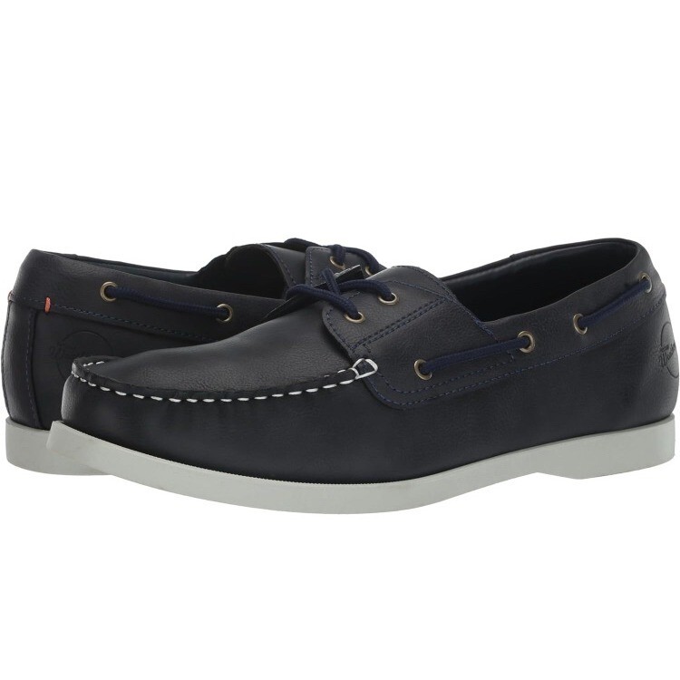 Vintage Weatherproof Benny Boat Shoes Blue Size 12M New in Box