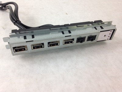 GENUINE Dell Optiplex 390 790 990 DT//Desktop Front USB Audio I//O Panel 0519T8