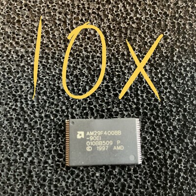 10x AM29F400BB- 90Ei 4 Megabit x 16-Bit) CMOS 5.0 Volt Boot Sector Flash Memory