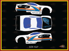 1/64 "Acceleracers Power Rage Teku" Replica Decal SCR-1527