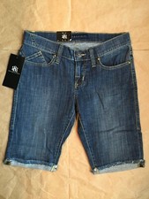 ROCK & REPUBLIC Dżinsowe SZORTY Rozmiar: 2 (EXTRA SMALL) Nowe DARMOWE STATKI Capri Ćwieki