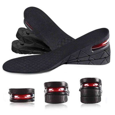 Men Women Shoe Insole Invisible Height Increase Heel Lift Taller Inserts Pad US
