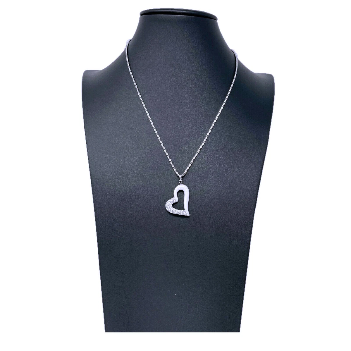 Collier Ras Du Cou Vintage Femme Diamants Fantaisie Argenté