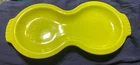 Fiestaware Vintage 10” Chartreuse Figure 8 Tray Creamer Sugar Tray ONLY TRAY