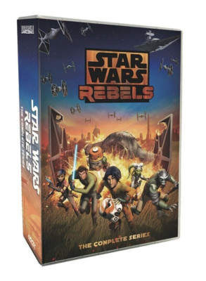 Star Wars Rebels Complete Series Seasons 1-4 (DVD 14-Disc Box Set) Region 1