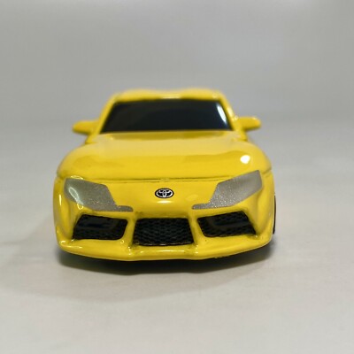 Maisto 2022 TOYOTA GR SUPRA Yellow 1:64 Scale Diecast Diorama
