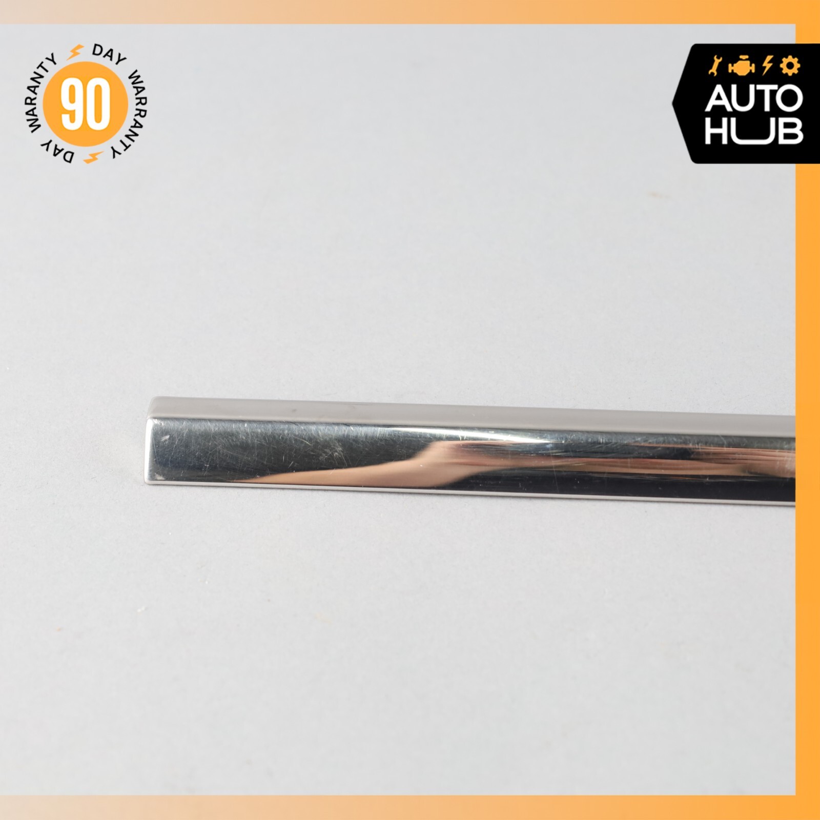 07-18 Bentley Continental GTC Rear Right Window Weather Seal Molding OEM 62k