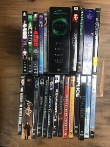 Lot 24 Sci Fi Movies Tv Series Dvd 4400 Alien Quadrilogy Harry Potter Firefly Ebay
