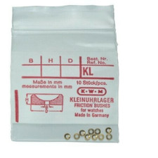 KWM Clock Friction Bushes KL201 - KL300 Einpresslager KL (10 pieces)  CB15104-KL