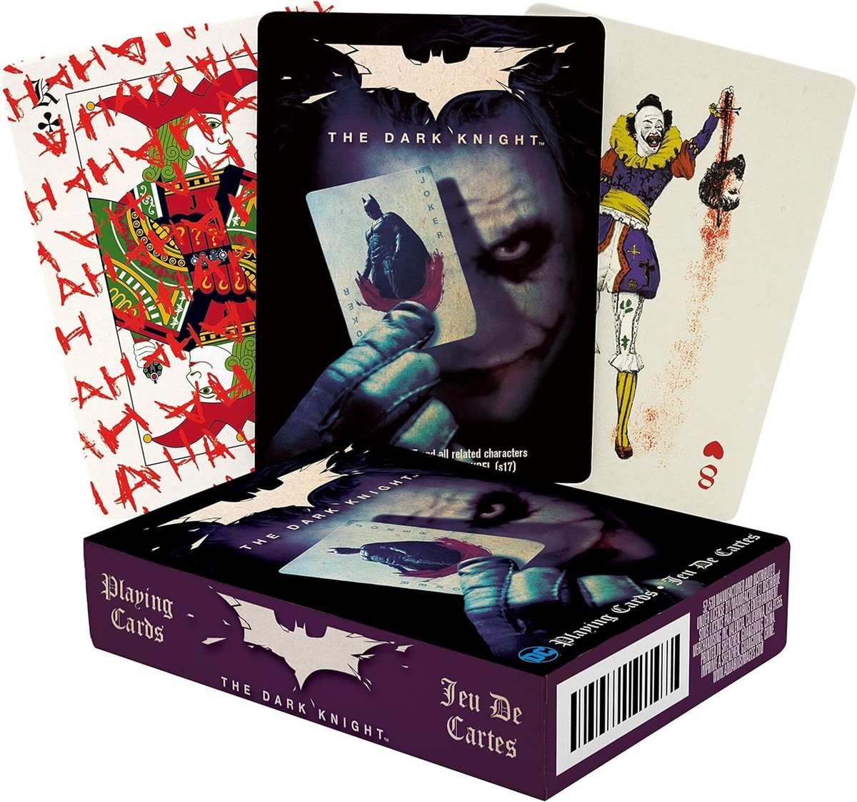 AQUARIUS Dark Knight- Joker Cards Playing Cards | eBay