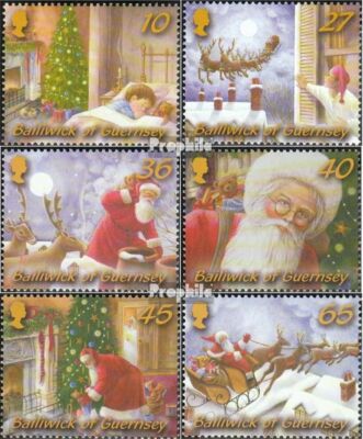 Briefmarken-Set Guernsey 1990 – 4 Motive Postfrisch ** MNH – Sammler-Edition