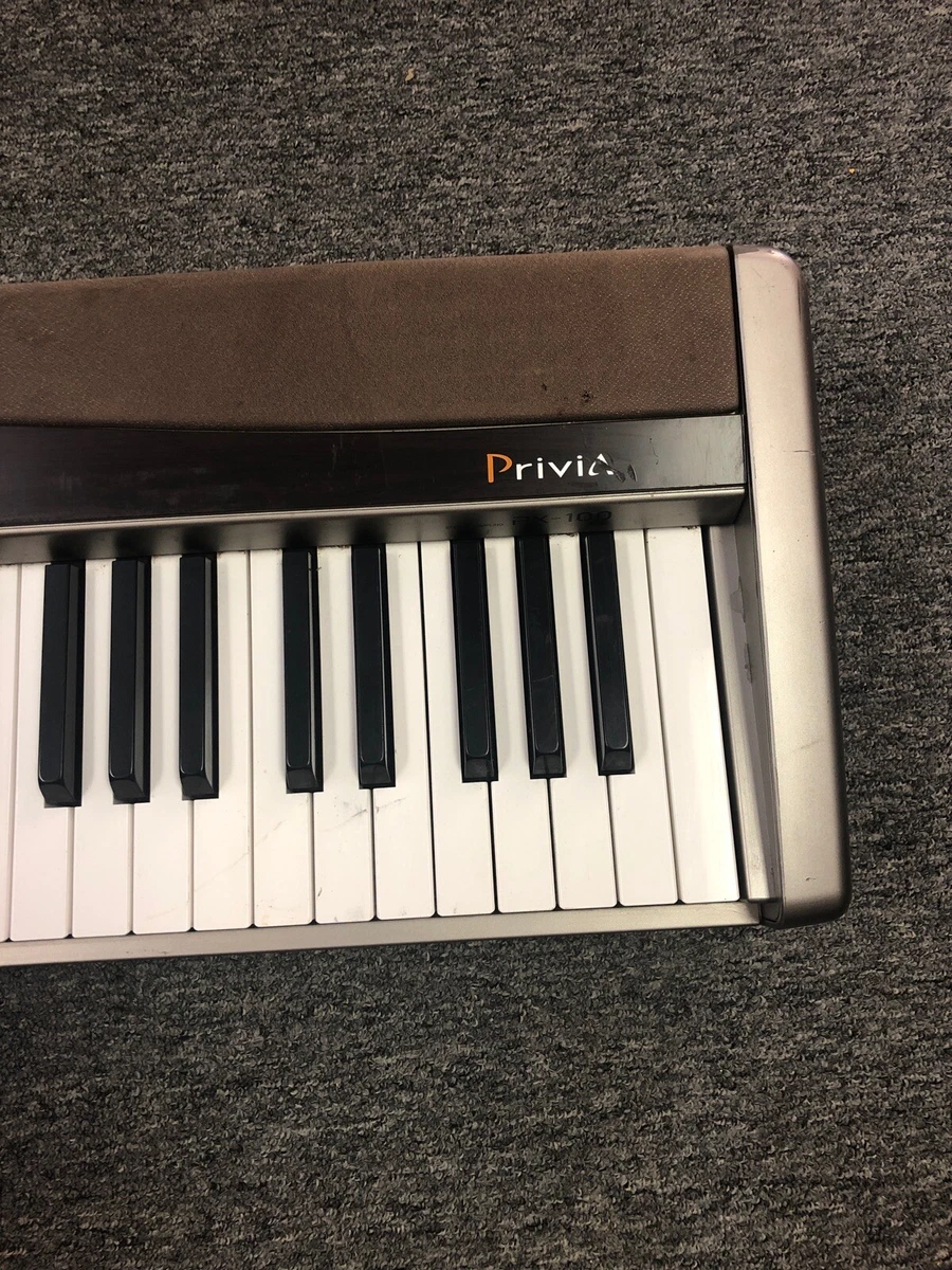 Casio Privia PX-100 Keyboard Keys Digital Piano - For Parts & Repair Only