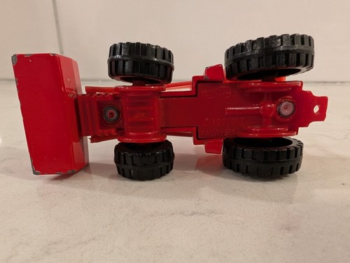 Vintage 1993 Hot Wheels Power Plower Tractor 1:64 #2075 red diecast - Picture 8 of 8