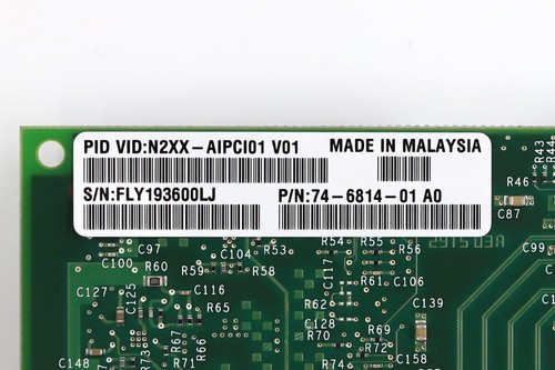Cisco X520-DA2 Dual-Port 10GbE SFP+ PCIe Network Adapter P/N:N2XX-AIPCI01 Tested - Photo 5/5