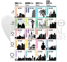 Non-latex INTRAORAL ELASTICS 5000 pcs Surgical Made in USA Orthodentalusa Corp