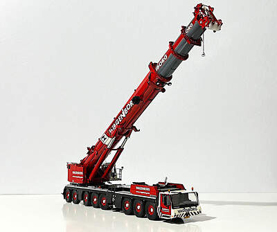 Liebherr LTM 1650-8.1 crane ''Wagenborg'' WSI truck models , 1:50 scale