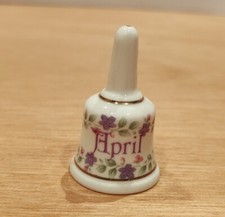 April Bone China Glocke