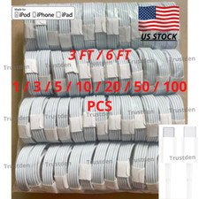 Bulk Lot For iPhone 14 13 12 11 8 X 20W Adapter Fast Charger PD Cable USB Type-C